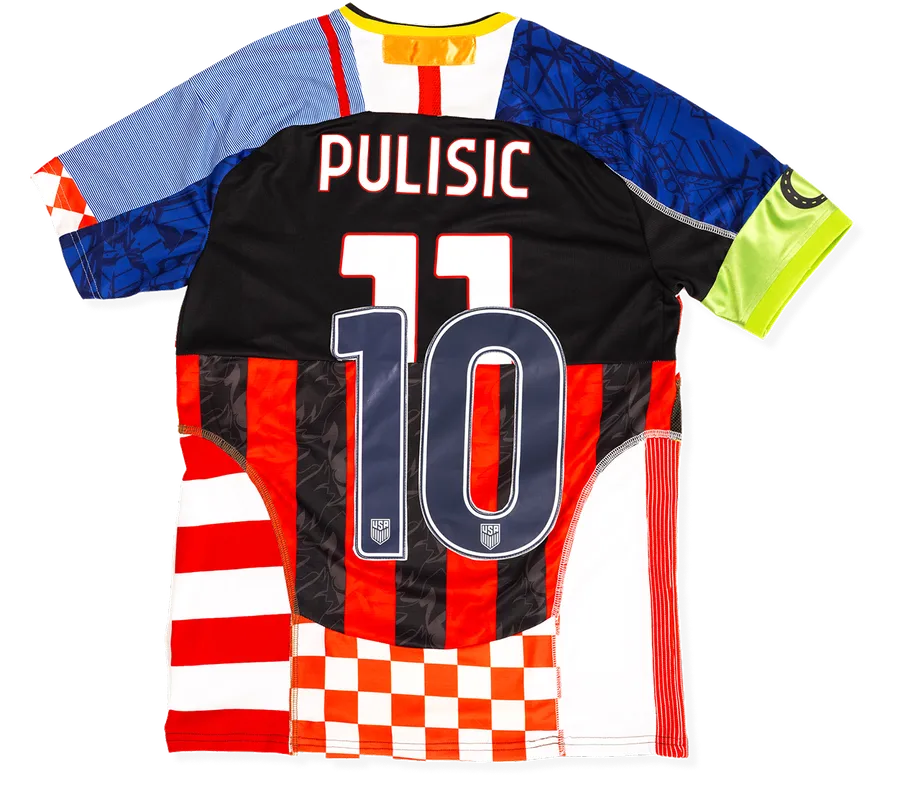 Jersey back — Christian Pulisic #10