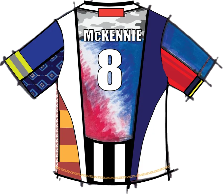Jersey back — Weston McKennie #8
