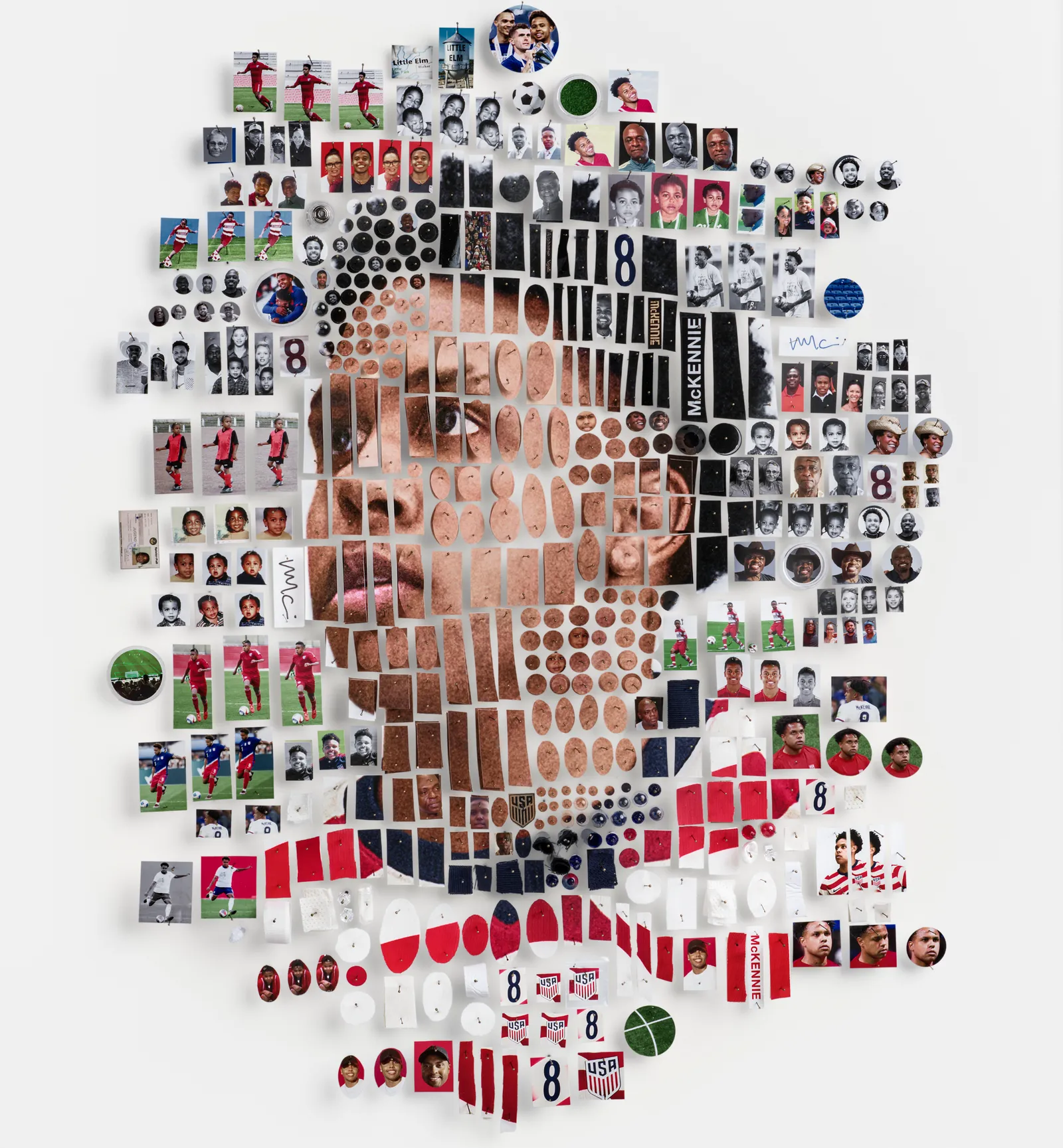 Weston McKennie mosaic